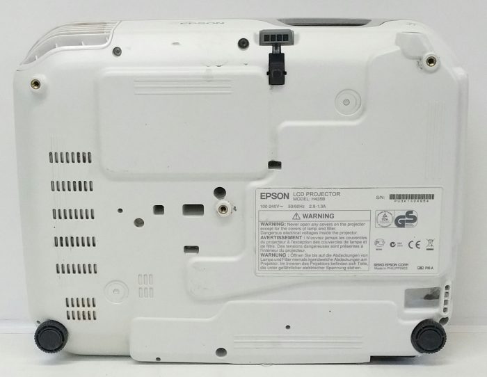 Epson H435B EB-X11 LCD Projector with 1815 Lamp Hours Used - Image 4