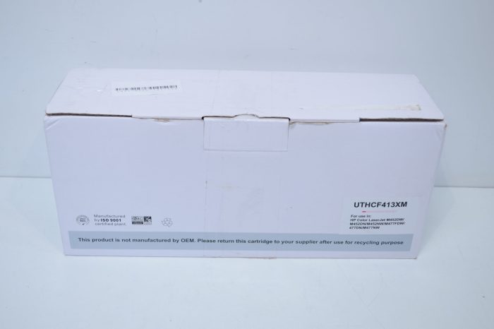 UTHCF413XM Laser Toner Cartridge For Use In HP M452DW/DN/NW/M477FDW/DN/NW - Image 3