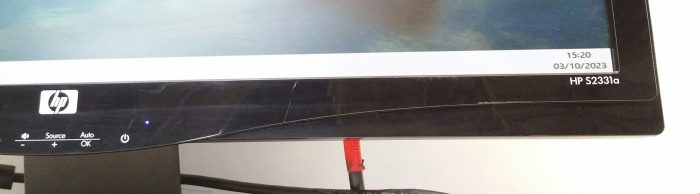 HP S2331a 23" LCD Monitor Power Supply Included - Image 6