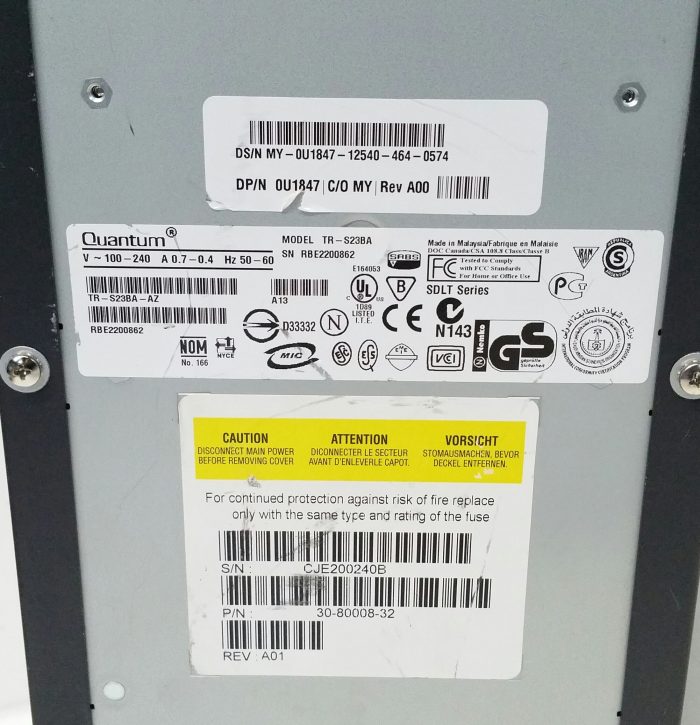 Dell PowerVault 110T SDLT 320 Tape Drive TR-S23BA - Image 3