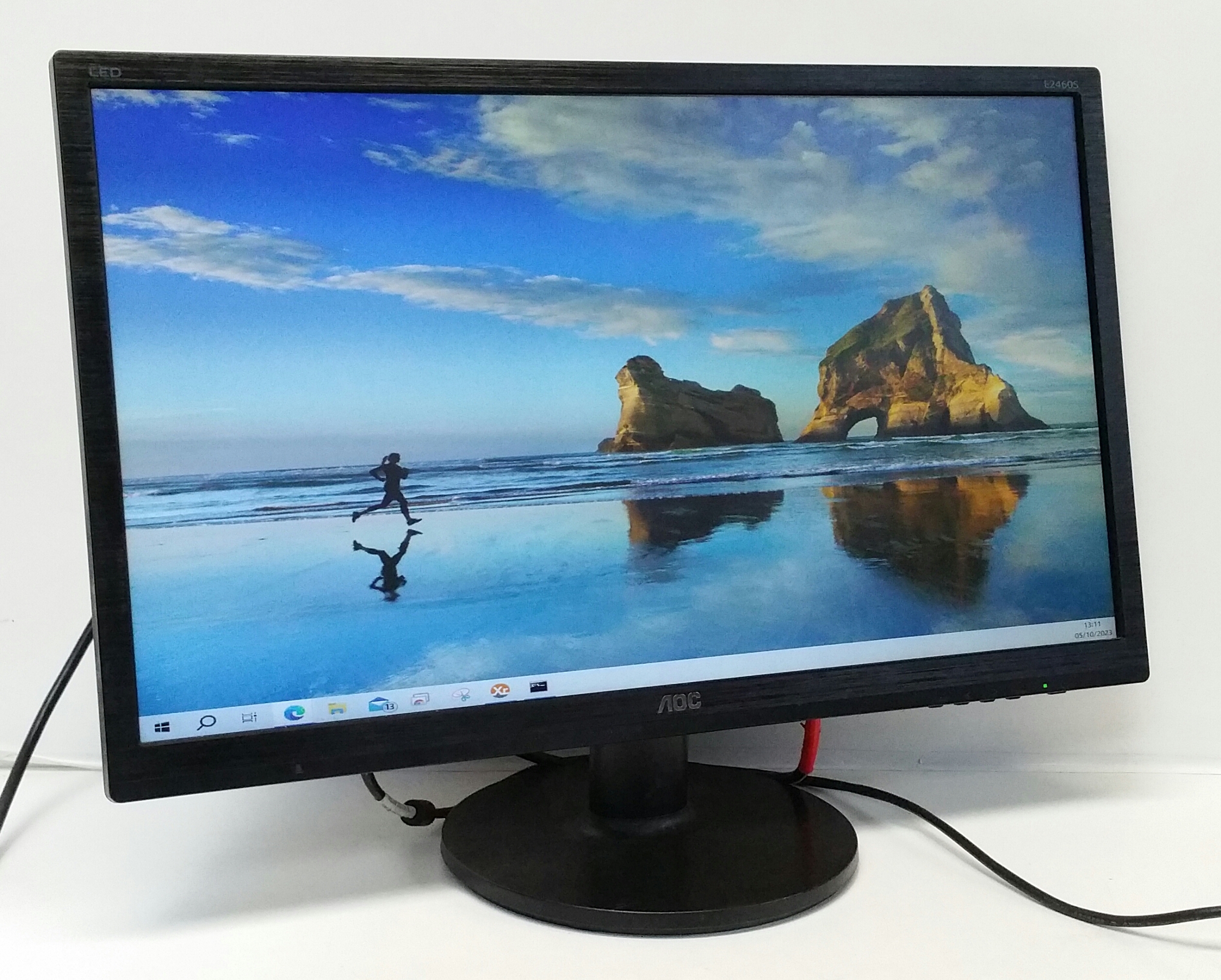 20180219_140214-1 AOC 240LM00010 24" LCD HDMI DVI VGA Full HD Monitor - Image 1