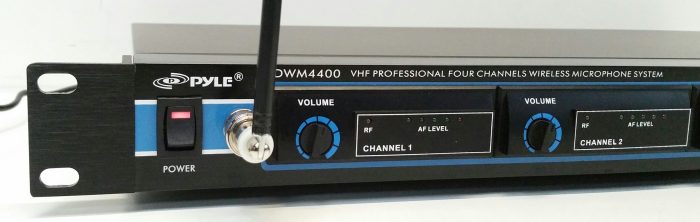 Pyle PDWM4400 Mic VHF Rack Mount Wireless Lavalie/ Headset System - Image 5