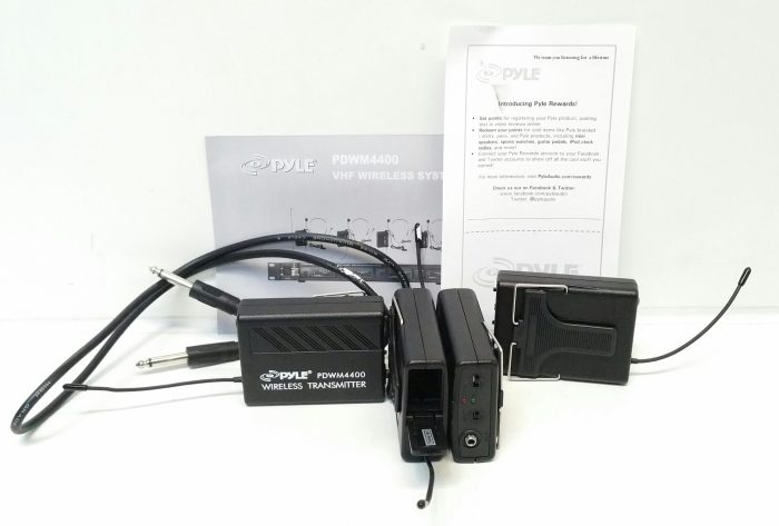 Pyle PDWM4400 Mic VHF Rack Mount Wireless Lavalie/ Headset System - Image 3