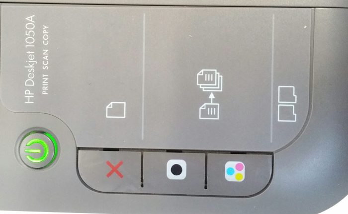 HP DeskJet 1050A VCVRA-1001 All-In-One J410 Series Printer - Image 9