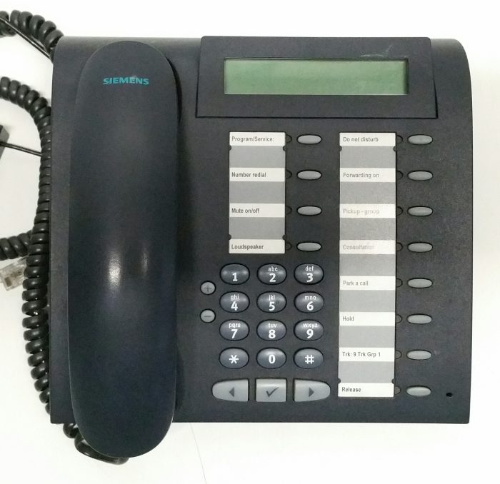 Siemens optiPoint 500 Basic PoE Desk Phone With Stand - Job Lot x4 - Image 5