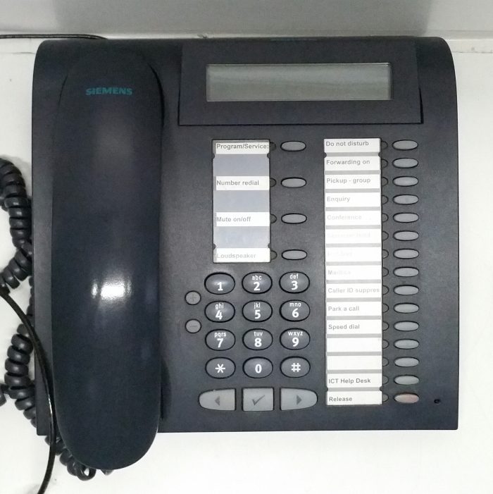 Siemens optiPoint 500 Advance PoE Desk Phone With Stand - Image 6