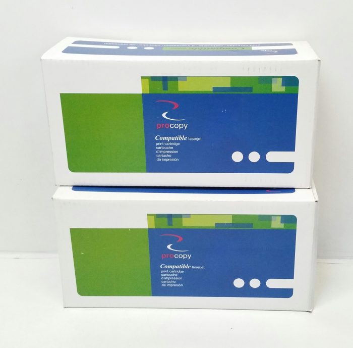 Joblot 2x Procopy Q6002AYE Compatible LaserJet Print Cartridge - Image 4
