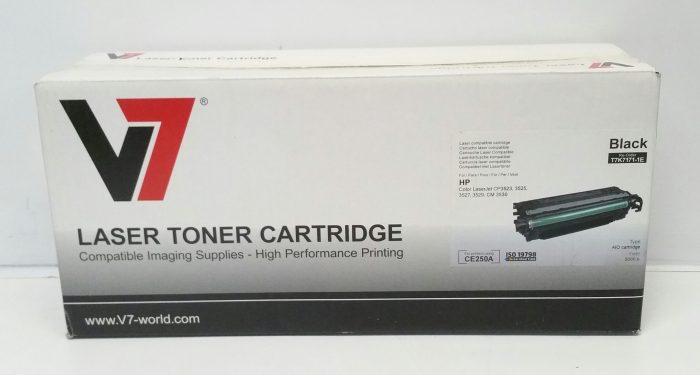 V7 T7K7171-1E Black Laser Toner Cartridge For Use in HP Color LaserJet CP3523 3525 3527 3429 3530 - Image 3