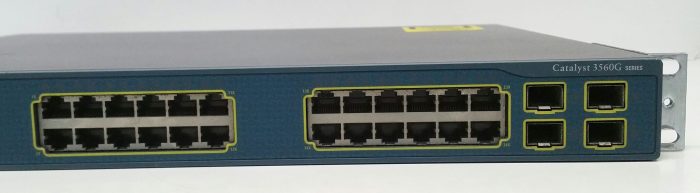Cisco WS-C3560G-24TS-S Catalyst C3560G Series 24 Ports Switch w Power Supply Included - Image 7
