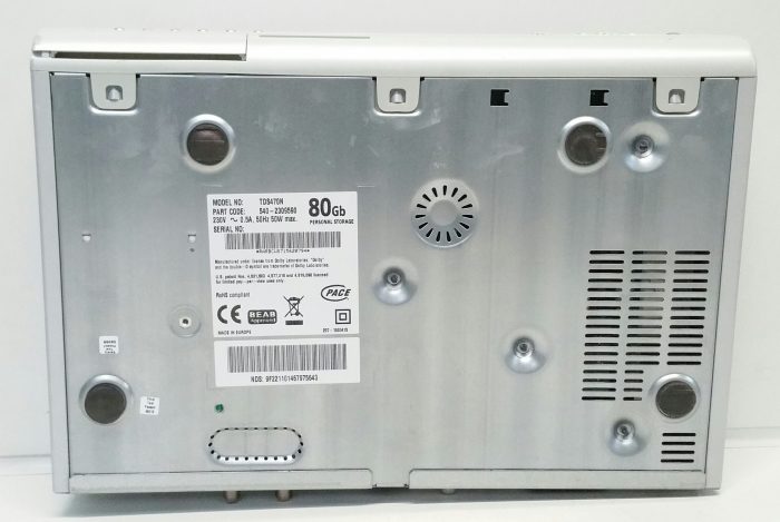Sky+ TDS470N Dolby Digital DV3 80GB Satellite Receiver Box - Image 4