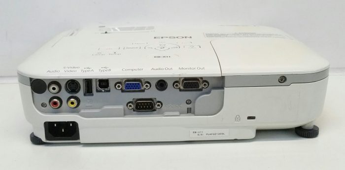 Epson H435B EB-X11 LCD Projector with 1517 Lamp Hours Used - Image 5