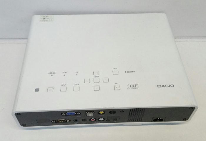 Casio XJ-M130 Data Projector with 3549 Lamp Hours Used - Image 6