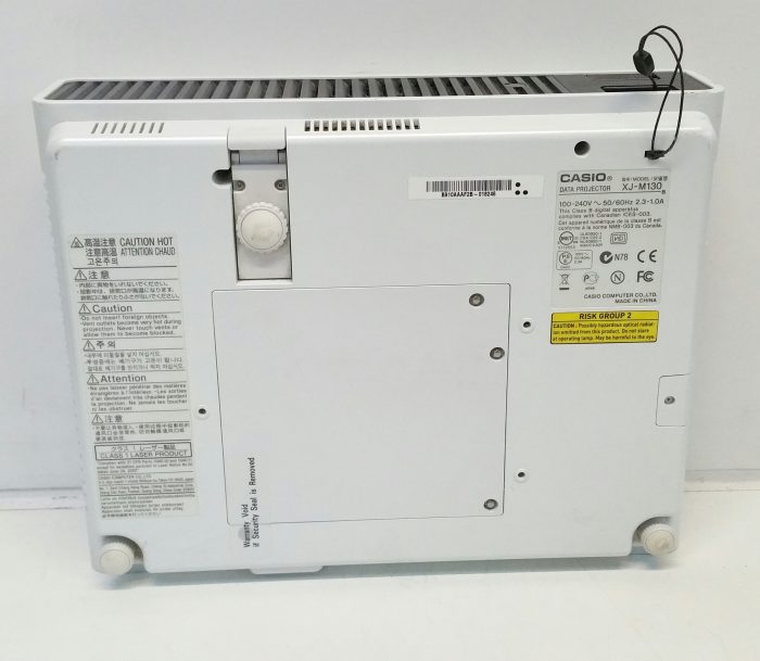 Casio XJ-M130 Data Projector with 3549 Lamp Hours Used - Image 4
