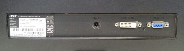 Acer G226HQL 21.5" VGA DVI LED Monitor - Image 4