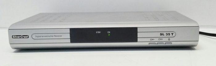 SilverCrest SL 35 T Digital Terrestrial Freeview Receiver Box - Image 2