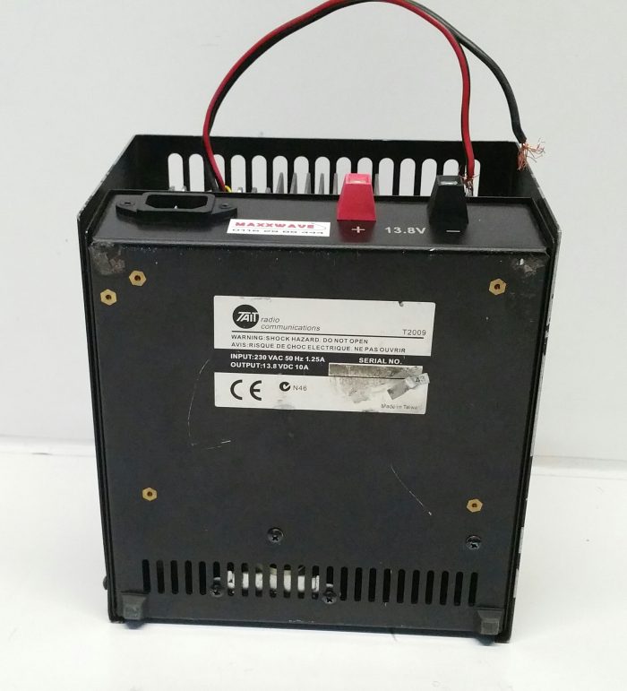 Tait T2000II T2009 2 Way Mobile Transceiver + Tait Power Supply - Image 4
