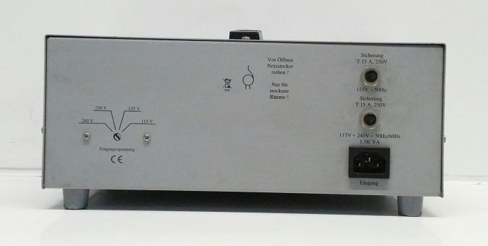 Vorschalt-Spartransformator Voltcraft A5 1500 VA Transformer - Image 4