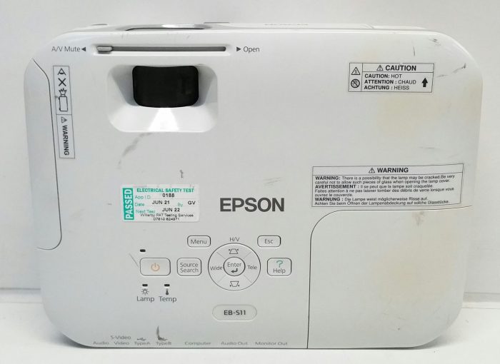Epson EB-S11 H436B LCD Projector #3802 - Image 6