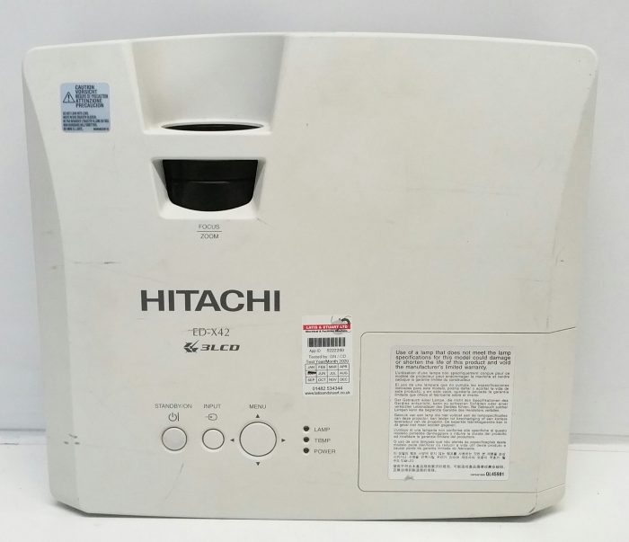 Hitachi ED-X42 LCD Projector #3810 - Image 7