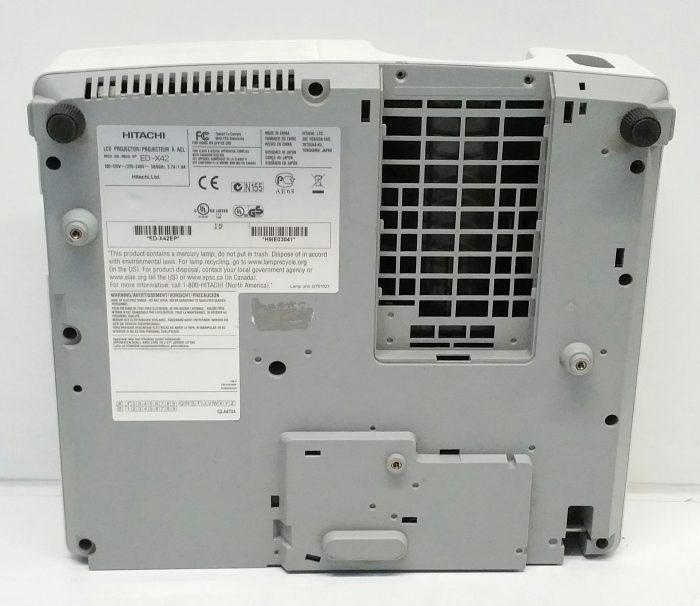 Hitachi ED-X42 LCD Projector #3810 - Image 4