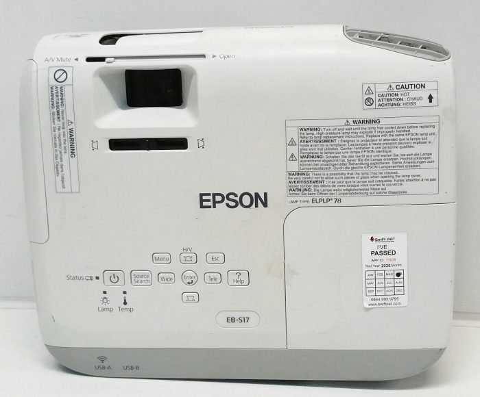 Epson EB-S17 H568B Projector - Image 7