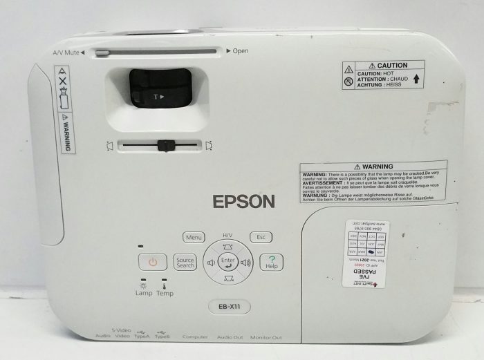 Epson EB-X11 LCD Projector H435B - Image 6