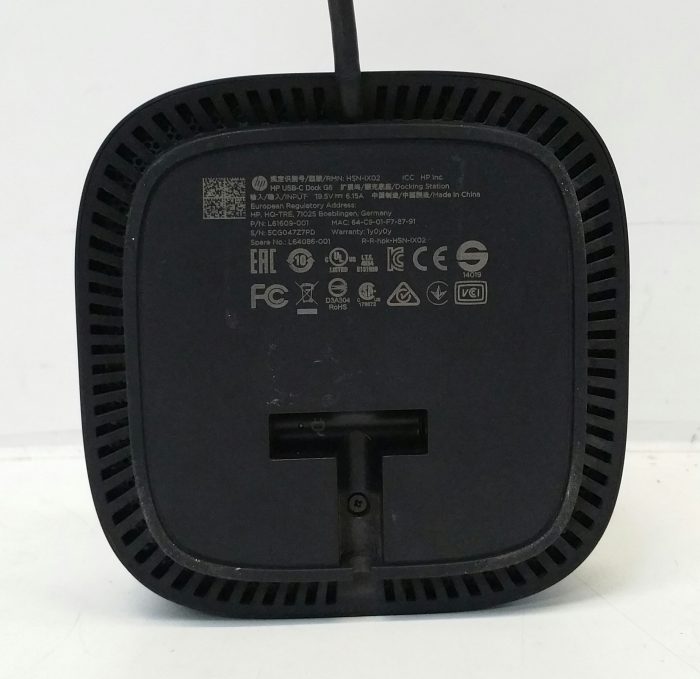 HP HSN-IX02 HP USB C Dock G5 Docking Station - Image 4