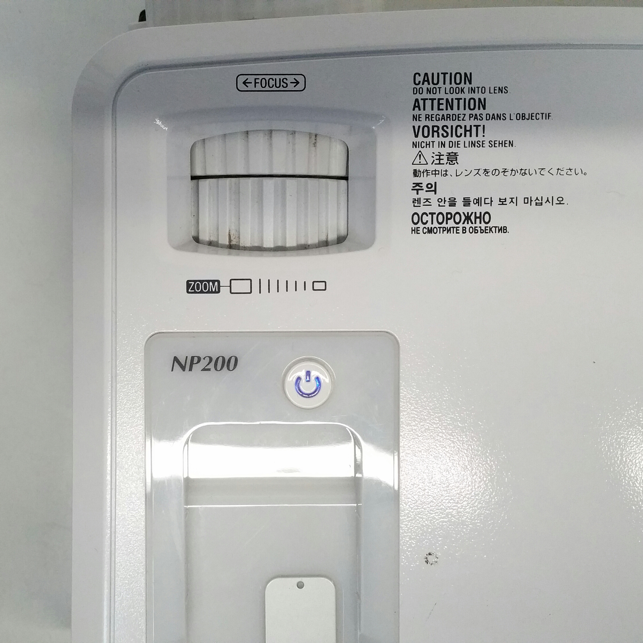 20180311_143957-1 Nec HP-200 Projector #3834 - Image 1