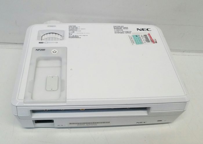 Nec HP-200 Projector #3834 - Image 5
