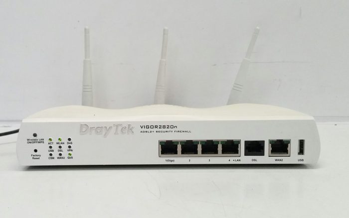 Draytek Vigor2820 Annex A ADSL2+ Firewall - Image 2