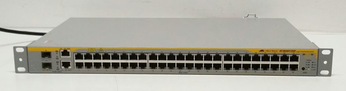 Allied Telesis AT-8648T/2SP Layer 3 2 SFP 48 Port Fast Ethernet Switch - Image 2