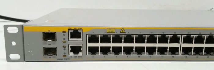 Allied Telesis AT-8648T/2SP Layer 3 2 SFP 48 Port Fast Ethernet Switch - Image 7