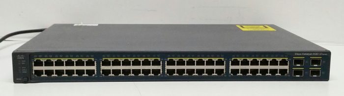 Cisco WS-C3560V2-48TS-S Catalyst 3560 V2 Series 48 Ports Switch - Image 2
