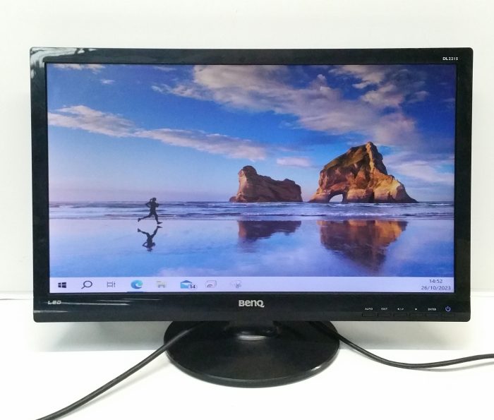 BenQ DL2215-B 22" DVI-D VGA LCD Monitor Screen - Image 2