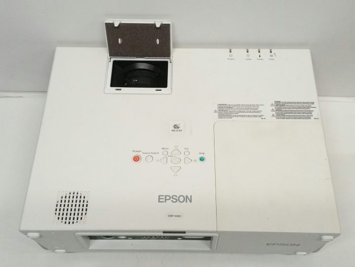 Epson EMP-6100 LCD Projector w 2450 Lamp Hours Used - Image 5
