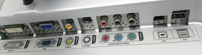 Dell 2407WFPb 24" VGA DVI-D LCD Monitor Screen Silver - Image 4
