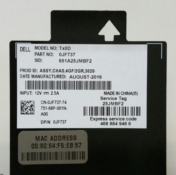 Dell Wyse Tx0D Thin Client without PSU - Image 3