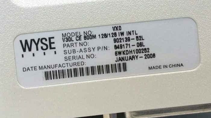 Wyse VX0 Thin Client Citrix Ready No PSU Damaged Antenna - Image 3