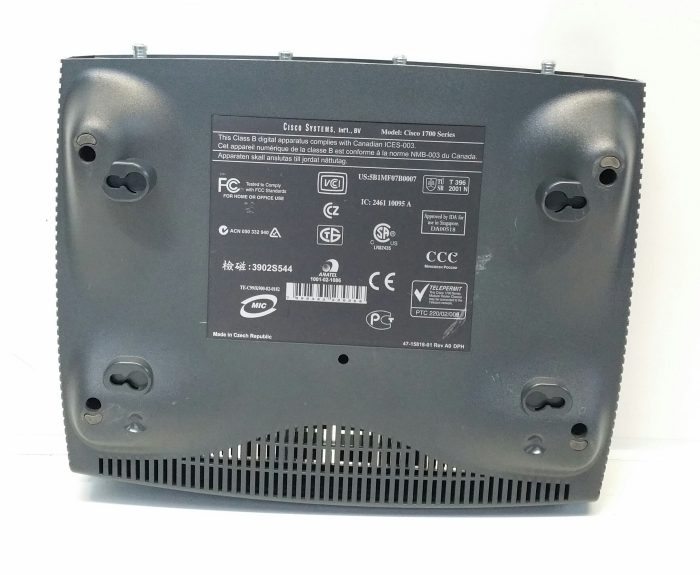 Cisco 1700 Series (1721) Modular Access Router With No Power Supply Unit PSU - Image 5