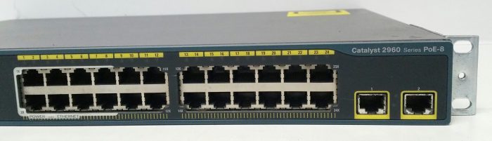 Cisco WS-C2960-24LT-L Catalyst 2960 Series 24-Port 8-PoE Catalyst Switch - Image 6