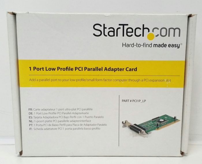 StarTech PCI_LP 1 Port Low Profile PCI Parallel Adapter Card - Image 2