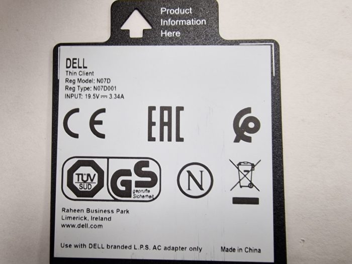 Dell Wyse 5000 Series Thin Client Wyse 5060 - Image 13