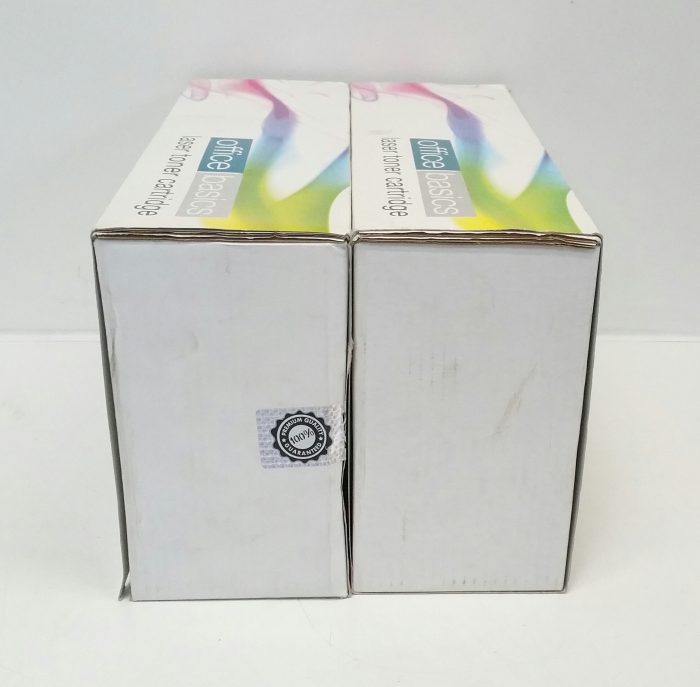 Joblot 2x Office Basics OBQ7582A/OBQ7582A Magenta and Yellow Laser Toner Cartridge For Use in HP Color Laserjet 3800 - Image 3