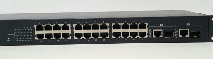 Zyxel ES-1124 24 Ports Gigabit Ethernet Switch + Quick Start Guide + Disc - Image 7