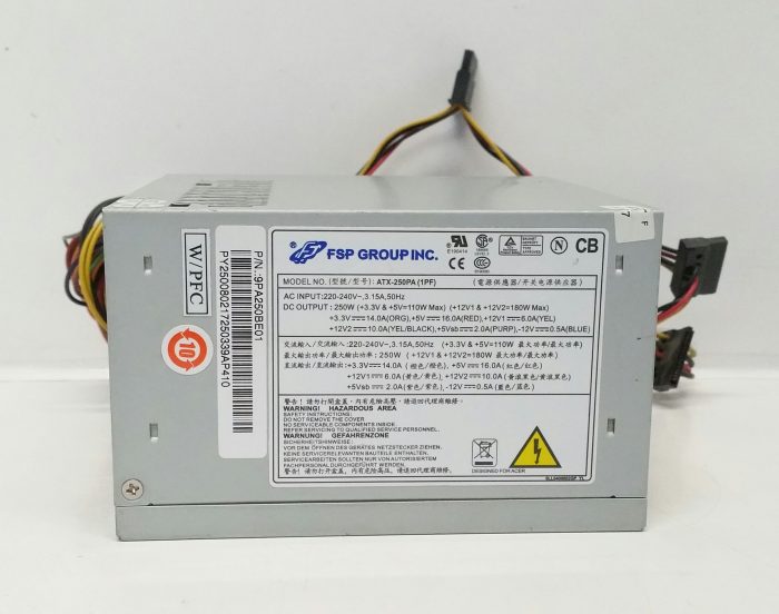 FSP Group ATX-250PA(1PF) 250W Power Supply Unit - Image 2
