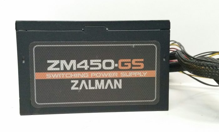 Zalman ZM450-GS Switching Power Supply ATX12V Ver 2.3 450W - Image 2