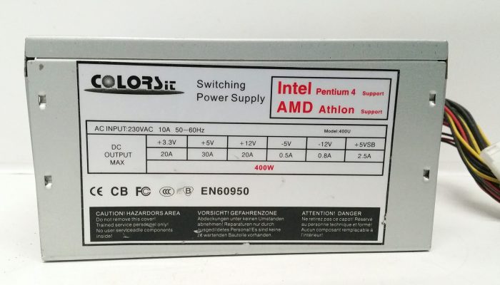 Colorsit EN60950 400W Switching Power Supply Unit - Image 3