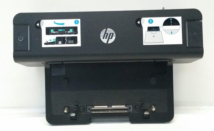 HP HSTNN-I11X USB VGA DVI Docking Station w/o No PSU - Image 8