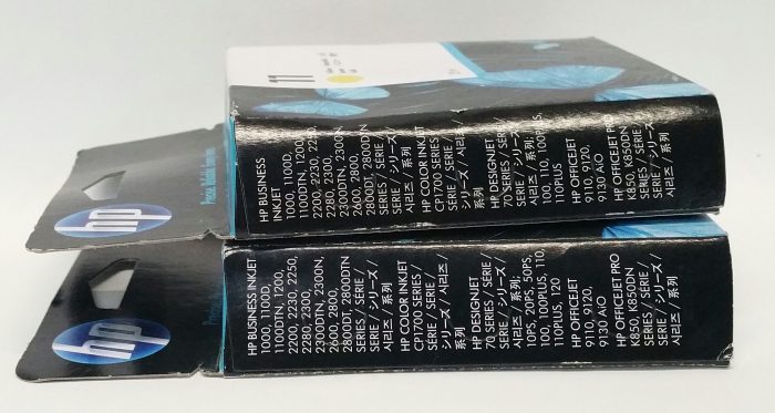 HP 11 Yellow + Magenta Inkjet Print Cartridge - Job Lot x2 - Image 6