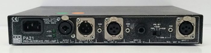 ECM Systems PA21 Pro-Interface Pre-Amp - Image 5